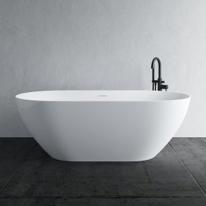 Coco 178 - 178x78 cm Bathtub, Slim Design, Glossy White
