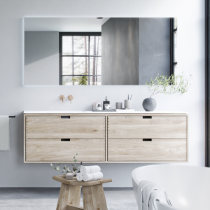 CPH Tapwork Soho 180L - Joinery furniture in Natural Oak incl. Mathvid SolidTec sink