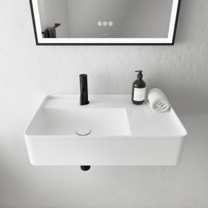 Coco 6L - Washbasin 60x35 cm, Mathvid SolidTec®