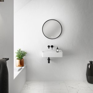Coco 5L - Washbasin 60x25 cm, Mathvid SolidTec®