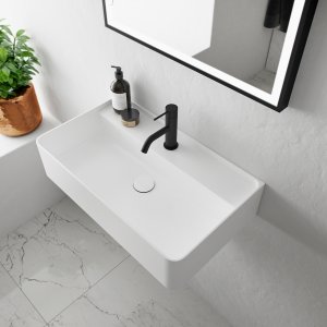 Coco 60 - Washbasin 60x35 cm, Mathvid SolidTec®