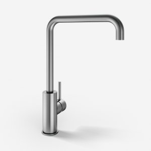 Classwell C05 - Kitchen mixer tap, Brushed Stainless Steel