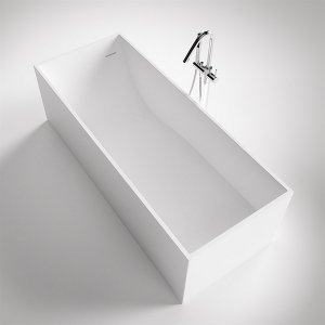 Frozen Tub 180 - Bathtub 180x76, Solid Mathvid SolidTec®