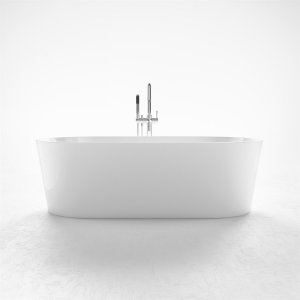 Milano Cello 150 - Bathtub 150x70 cm, Glossy White