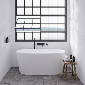 Casa 158 - Bathtub 158 x 70, Solid Mathvid SolidTec®