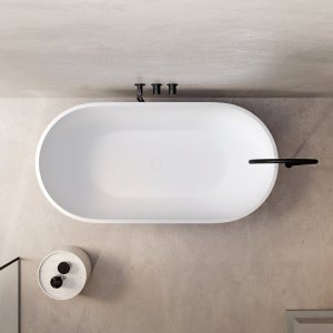 Pulcher® Mood 155 - Bathtub 155x77, Mathvid SolidTec®