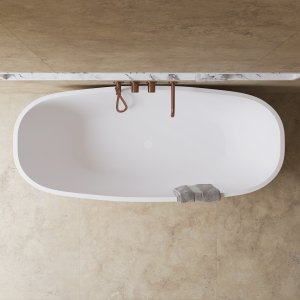 New Deep 170 - Bathtub 170x72, Solid Mathvid SolidTec®