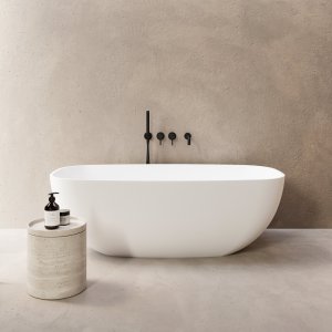 New Deep 162 - Bathtub 162x80, Solid Mathvid SolidTec®