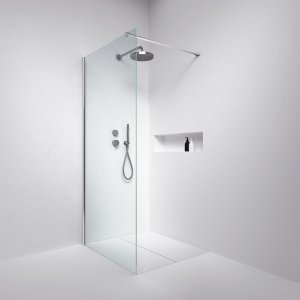 Minimalism M100W - Shower wall 8 mm, 100x200h, Easy Clean