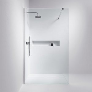 Minimalism M120W - Shower wall 8 mm, 120x200h, Easy Clean