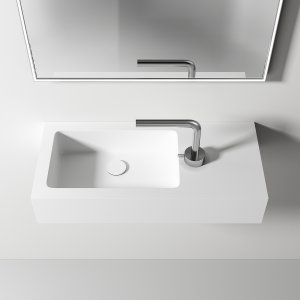 Waterproof 70L - 70x32 cm Sink on the left, Mathvid SolidTec®