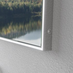 Frame Light Dimmable - 120x80 cm LED light mirror w/ regulation