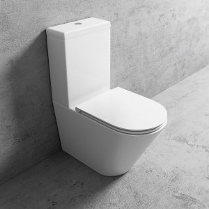 Urban Chic UC09 - Toilet w/ Geberit water saver double. rinse, White