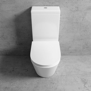 Urban Chic UC09 - Toilet w/ Geberit water saver double. rinse, White