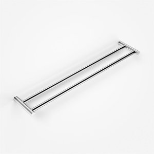 Minimalism M19D62 - Double towel bar, 62 cm, Chrome