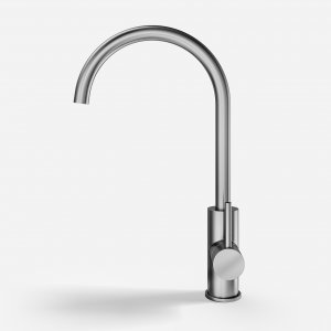 Classwell C06 - Kitchen mixer tap, Brushed Stainless Steel