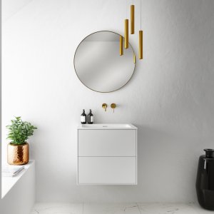Pulcher Mood 60 Soho - Bathroom furniture 60x46 cm, Mathvid w/ SolidTec® sink
